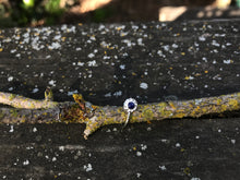 Sterling Silver Nose Ring - Lapis - Made To Order