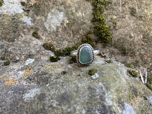 Sea Glass Ring Size 9