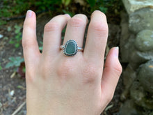 Sea Glass Ring Size 9