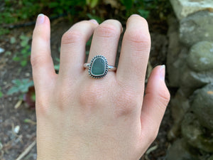 Sea Glass Ring Size 9