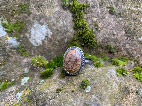 Boulder Opal Ring Size 10