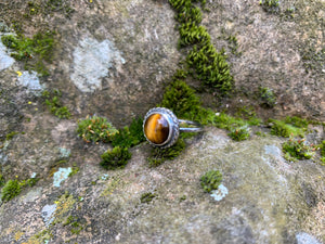 Tigerseye Ring Size 4.75