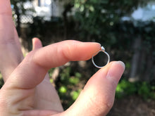 Sterling Silver Nose Ring - Peridot - Made To Order