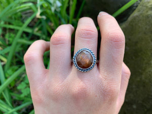 Sunstone Ring Size 9