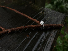 Sterling Silver Nose Ring - Opal - Made to Order