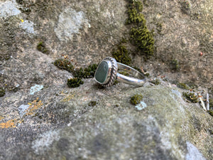 Sea Glass Ring Size 9