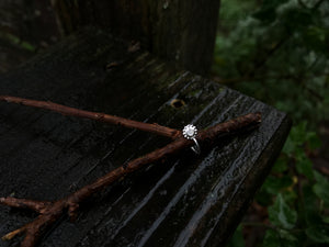 Sterling Silver Nose Ring - Moonstone - Made to Order
